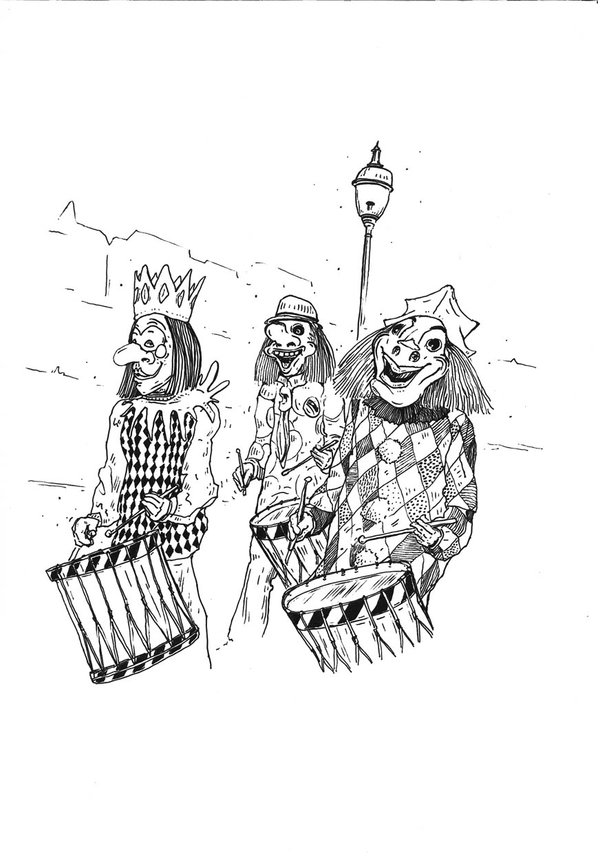 Fasnacht (2019/Originalzeichnung)