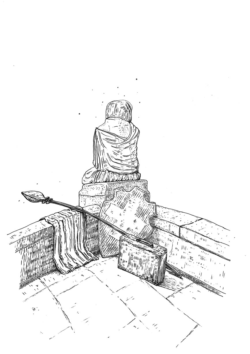 Helvetia (2019/Originalzeichnung)